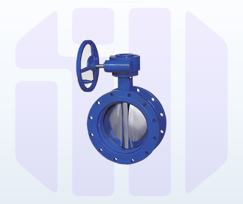 Double Flanged — Gear Operated