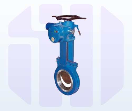 Knife Gate Valves — Electric Actuator Operated